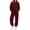 Wine, variant on Fmbrln Women's Tracksuit 2 Piece Outfit Crew Neck Long Sleeve Sweatshirt and Jogger Pants Sets Loose Casual Fall Winter Outfit