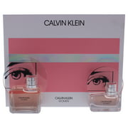 Woman by Calvin Klein for Women - 2 Pc Gift Set 3.4oz EDP Spray, 1.0oz EDP Spray