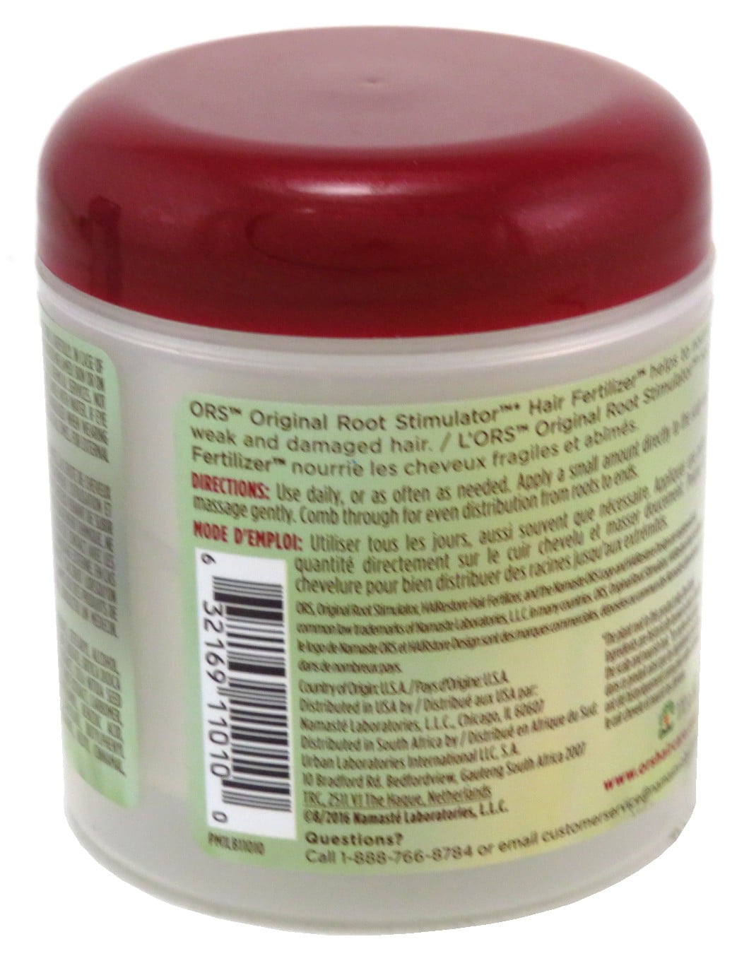 Ors Hair Fertilizer Jar 6 Ounce (177ml) (Pack of 2)