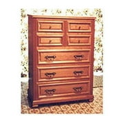 Woodcraft Project Paper Plan To Build Chest Of Drawers 51" - Material Not Included