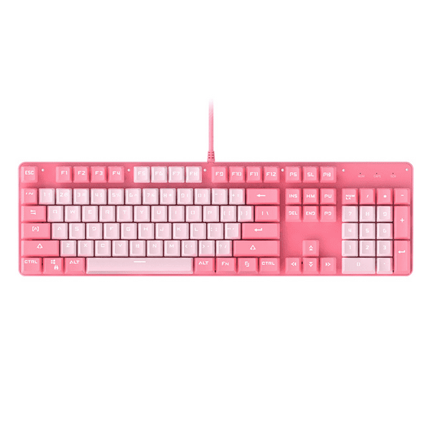 Mechanical Gaming Keyboard,104 Keys Mechanical Gaming Keyboard, Cute