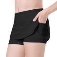 thumbnail image 6 of Coerni Girls' Tennis Skirt Sports Summer Sports Kids Athletic Running Yoga Shorts Skirts Casual School Workout Pockets Shorts, 6 of 9