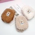 thumbnail image 6 of Eoperou Cartoon Bear Pattern Warm Earmuffs Women Girls Winter Outdoor Foldable Ear Warmer Lace-up Soft Furry Ear Covers, 6 of 7