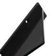 thumbnail image 2 of 4PCS Car Rear Bumper Shark Fin Triangle Spoilers Universal Black Flat Style, 2 of 7