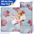 thumbnail image 4 of Pioneer Flower Floral Print Pattern Toddler Nap Mats for Kids Preschool,Sleeping Mat Bag or Kids,Toddler Sleeping Bag,Toddler Nap Mat or Daycare, 4 of 6