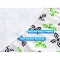 thumbnail image 5 of Rally Home Goods Indoor Outdoor Patio Round Fitted Vinyl Tablecloth, Flannel Backing, Elastic Edge, Waterproof Wipeable Plastic Cover, Lucky 4-Leaf Clover Patterns for 5-Seat Table of 36-42’’ Diameter, 5 of 8