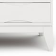 thumbnail image 6 of Simpli Home Harper SOLID HARDWOOD 60 inch Wide Mid Century Modern TV Media Stand in White For TVs up to 65 inches, 6 of 15