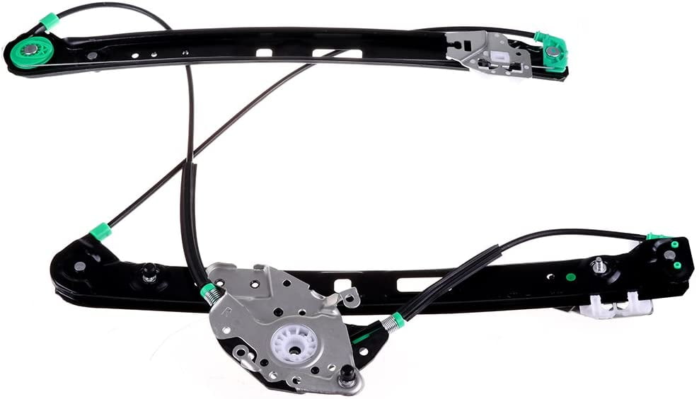 Power Window Lift Regulator on Front Right Passengers Side with Motor Assembly Replacement for 2001-2005 BMW 325i 325xi 330i 2000 BMW 323i 328i 1999 BMW 323i 328i Sedan