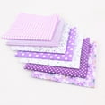 thumbnail image 2 of Advancent 50*50 tela de algodón tela impresa costura telas acolchadas para costura DIY accesorios hechos a mano Tela de costura y artesanía violeta 50x50cm Advancent HA5306-09B, 2 of 5