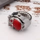 thumbnail image 2 of Reloj con anillo NikouMX de Cuarzo para dedo Estilo Casual color blanco rojo negro, 2 of 8