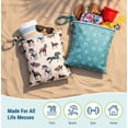 thumbnail image 2 of Wildkin Horse Dreams Wet Bag Set, Reusable Waterproof Bags for Swim, Gym, School & Travel Essentials, 2 of 8