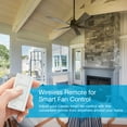 thumbnail image 2 of Lutron Pico Smart Remote for Caseta Smart Fan Speed Control, White, 2 of 5