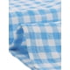 thumbnail image 5 of INSPIRAR CHIC Blusa de Mujer de Verano con Cuello Cuadrado y Mangas Cortas de Gingham 3XL Azul, 5 of 6