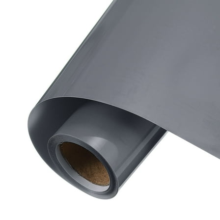 Uxcell Gray Permanent Vinyl, 12 Inch x 5ft Adhesive Vinyl Roll for Decal Cutting, Signs, Scrapbooking, DIY Craft, Home Decorations