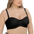 thumbnail image 2 of Women's Strapless Bra Underwire Contour Multiway Full Coverage Plus Size 36DDD, 2 of 8