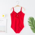 thumbnail image 4 of GYRATEDREAM Performance Classics Camisole Ballet Leotards for Girls/Toddlers/Kids, Adjustable Double Strap Gymnastics and Ballet Dancewear Red for 3-13Y, 4 of 8