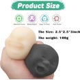 thumbnail image 4 of Squishy Fidget Sensorial Stress Human Face Toys para adultos Adolescentes Niños Descompresión Ansiedad Alivio Juguete Regalo divertido para cumpleaños Navidad Stocking Stuffer Regalo, 4 of 5