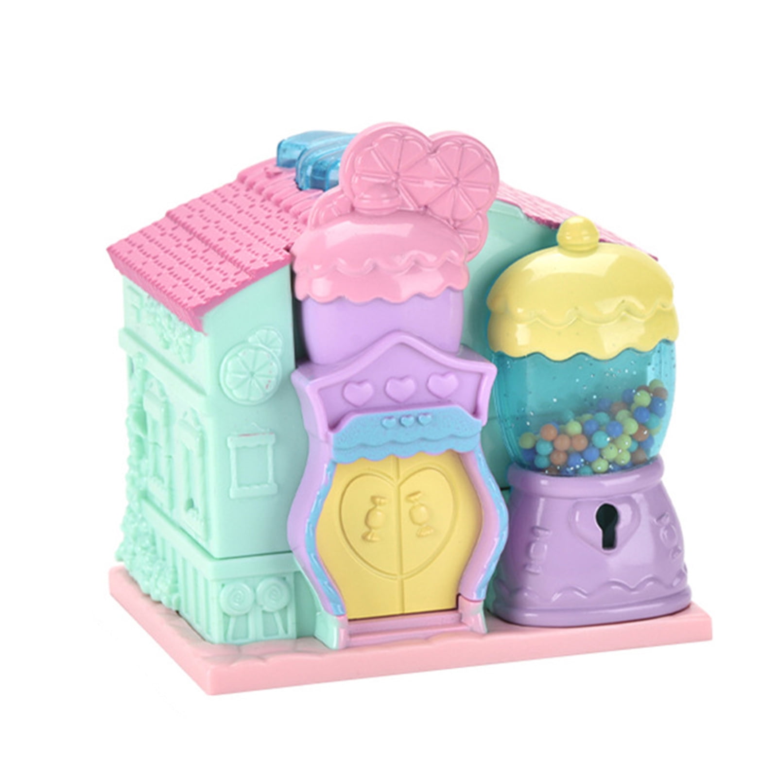 PERZOE Simulation Doll House Music And Light 3D Folding Early