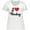 AA-White, variant on Inktastic I Love Hockey Women's Plus Size T-Shirt