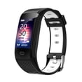 thumbnail image 2 of reloj inteligente Reloj inteligente para teléfonos Android podómetro Monitor de para hombres mujeres salud y Fitness reloj inteligente - y Negro blanco negro Fanmusic reloj inteligente, 2 of 6