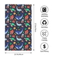 thumbnail image 2 of Pofeuu The Underwater World Print Hand Towel 27.5" x 16" Soft Absorbent Towel for Bathroom SPA Gym Hotel, 2 of 6