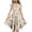 #06, variant on Bxsruta Girls Summer Dress Floral Print Short Sleeve Ruffle Tiered Casual Swing Dress with Pockets