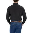 thumbnail image 2 of Ely Cattleman Men's Long Sleeve Solid Western Shirt, 2 of 2