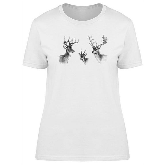 Virginian Deer T-Shirt Women -Image by Shutterstock, Female x-Large