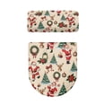 thumbnail image 4 of HELLHERO Christmas Toilet Seat Covers of 2-Piece Soft Bathroom Toilet Lid Cover Easy to Install Gift, 4 of 7