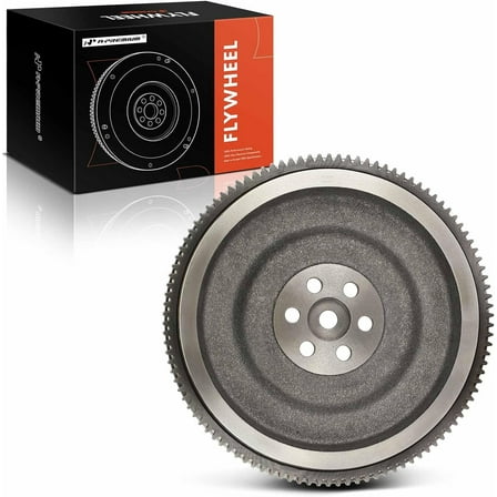 A-Premium Clutch Flywheel Compatible with Hyundai Elantra 2000-2006, Tiburon 2001 2003-2008 & Kia Spectra 2004-2009, Spectra5 2005-2009, 2.0L, 6 Bolt Holes, 106 Teeth, Manual Transmission