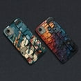 thumbnail image 6 of KBS-Phone Case For Nokia C110 4G, Protective Fashion Design Soft case Masculine Commerce Silicone Wristband Simple Anti-knock Geometry Anti-dust Wrist Strap Personality Back Cover Nature, 6 of 9