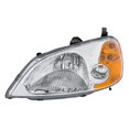 thumbnail image 2 of Geelife Kit Headlight Driving Head light Headlamp Driver Left Side Hand Sedan for Civic, 2 of 8