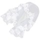thumbnail image 3 of Elegant Lace Embroidery Kids Wedding Veil for First Communion Party Accessories White Breathable Material, 3 of 5