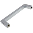 thumbnail image 2 of GlideRite  3.75-inch CC Polished Chrome Solid Square Cabinet Bar Pull (Pack of 10 or 25) 10 Pack, 2 of 4