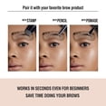 thumbnail image 6 of Kiss New York Instant Eye Brow Stencil Kit 5 Different Designs 10 Stencils Easy to Use Quick Finish (Stencil-Natural) (No Brow Stamp included), 6 of 6