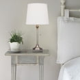 thumbnail image 6 of Mainstays Silver Metal Pull Chain Transitional Accent Lamp 19"H, 6 of 8