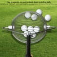 thumbnail image 2 of QualitChoice Ramasseur de Balles Télescopique Portable en Acier avec Manche Réglable pour Tennis Extérieur, 2 of 6