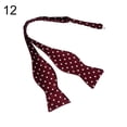 thumbnail image 2 of harmtty Men Adjustable Self Bow Ties Necktie Neckwear Business Wedding Party Supplies, 2 of 8