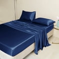 thumbnail image 3 of Pure Mulberry Silk 22 Momme Seamless Fitted Sheet, 3 of 9