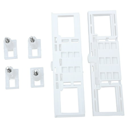 

2 Sets Toilet Seat Screws Toilet Seat Replacement Fixings Screw Plug-in Boards