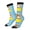 2 Black-1, variant on Dog Takes a Bath in the Bathtub Crew Socks for Men & Women, Breathable Casual Athletic Ankle Socks