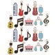 thumbnail image 1 of TEHAUX 20Ud Dijes Musicales En Esmalte Con Único Para Pulseras Y Collares Creativos, 1 of 6