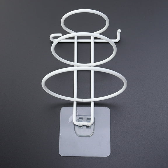 ORDDIART Iron Multi-Functional Hair Dryer Holder for Bathroom Vanity Wall Mount, 11.8x2.8x5.8 inches, 1 Piece