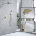 thumbnail image 5 of FOSES, 12", 2.5 GPM High-Pressure Handheld Showerhead, 5 of 8
