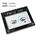 thumbnail image 4 of Linyer Eye Gems Rhinestone Stickers Self Adhesive No Glue Body Face Makeup Jewelry DIY for Women Wedding Party Accessory Supplies HF-108 Colorful, 4 of 7