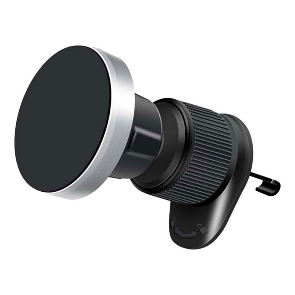 Soporte magnético para teléfono de coche | Soporte giratorio de 360° de aleación de aluminio con fuerte succión | Universal para teléfonos de 4,7 a 6,7 pulgadas | Rojo, negro, rosa y plateado