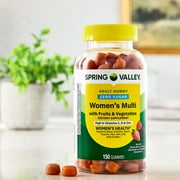 Spring Valley Zero Sugar Womens Multi Gummy, 150 Count
