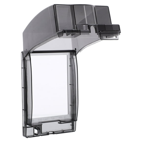 HOMEMAXS Adhesive Wall Socket Cover Outlet Waterproof Cover Bathroom Outlet Cover Wall Protector