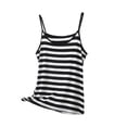 thumbnail image 2 of LVHAOGJOB Camisole pour Femmes Col Rond Été Coton Imprimé Bretelles Spaghetti Femmes, 2 of 5