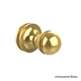 thumbnail image 5 of Mambo Collection Robe Hook - Satin Chrome, 5 of 5